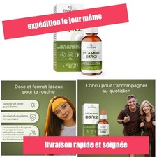 Vitamine D3 K2 Bandini Gouttes 30 ml 1000 UI Complément alimentaire
