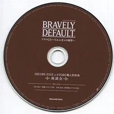 Used Game Music Cd Bravely Default Drama Reunion Festival Square Enix E-Store