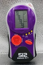 2002 MGA ENTERTAINMENT 512 GAMES IN 1 HANDHELD ELECTRONIC GAME Works
