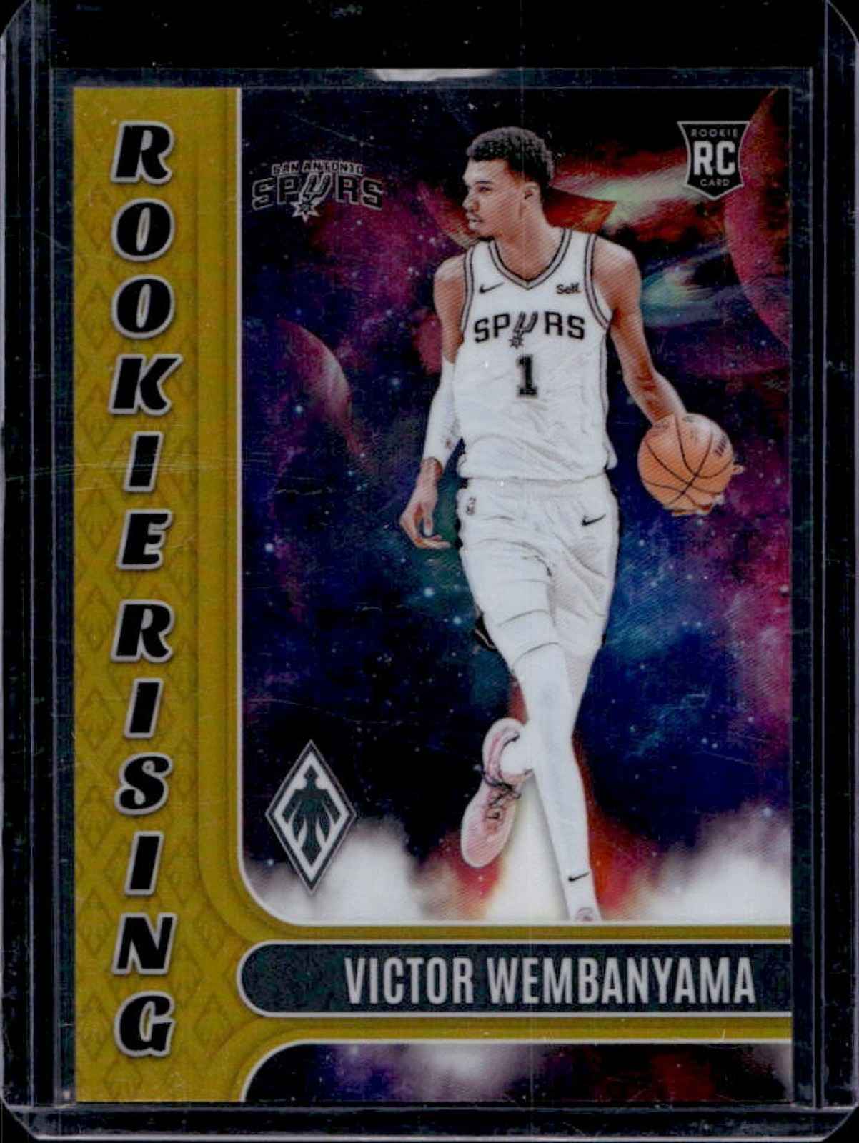 2023-24 Phoenix Victor Wembanyama Rookie Rising RC Gold #3/10 Spurs