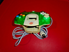 Official Sega Dreamcast DC Clear Green OEM Controller HKT-7700 Works