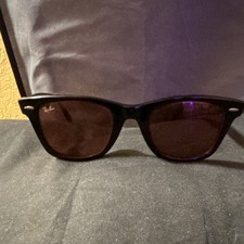 Ray-Ban Women s Square Sunglasses Black Plastic Frame Brown Tinted Lenses