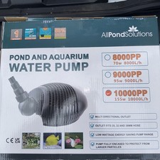 All pond solutions 10000PP 155W pond and aquarium water pump 