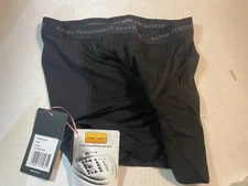 Rapha MENS BOXERS - Under SHORTS-  WITH PAD - BLACK- Sz X Small- See Note -  NWT