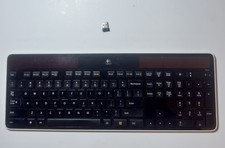 Logitech K750 Solar Wireless Ultra Slim Black...