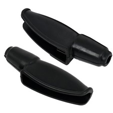 1 Pair Black Clutch Brake Handle Lever Cover Fit Honda CR80R