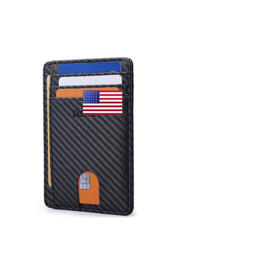 Buffway Slim Minimalist Front Pocket Rfid Blocking Leather Wallets For Men And