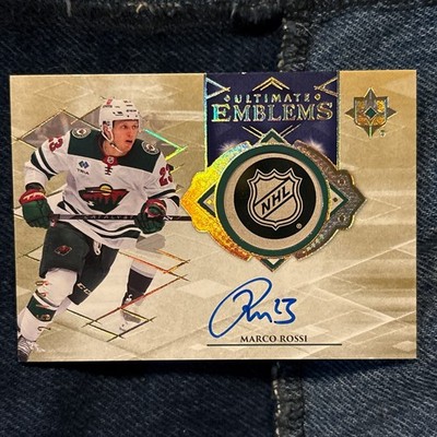 2023-24 Ultimate Collection - Ultimate Emblems Autographs Marco Rossi RC /49