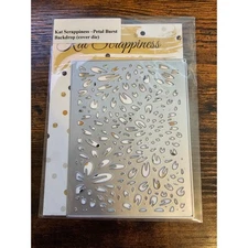 Kat Scrappiness Petal Burst Backdrop Steel Craft Die 