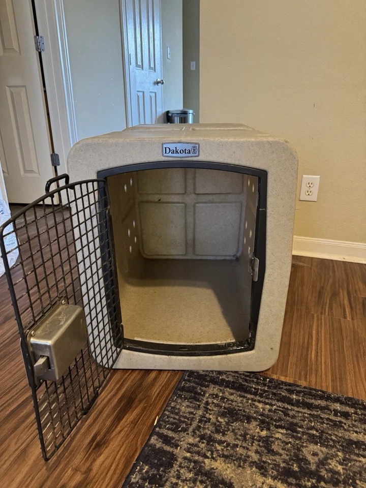 Dakota 283 G3 perrera mediana para perros / jaula - coyote Foto 2 de 2