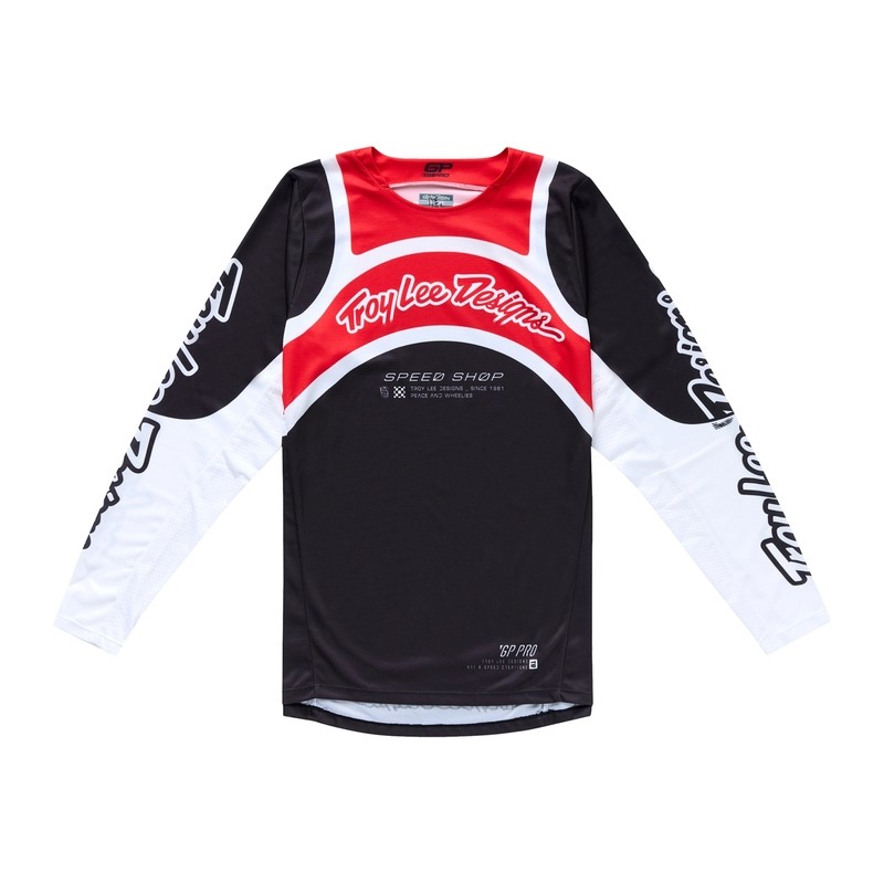 Maillot TROY LEE DESIGNS GP Pro Swerve pour rester au frais durant les courses d'enduro
