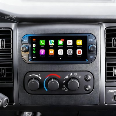 6.86 Touch Screen Car Stereo for Dakota 2002-2004 GPS WiFi Bluetooth Backup Cam
