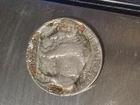 1926 Buffalo Nickel Damaged/Glue Stuck On Necklace
