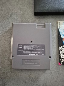 Jeu Nintendo Nes Mission Impossible avec Notice FRA
