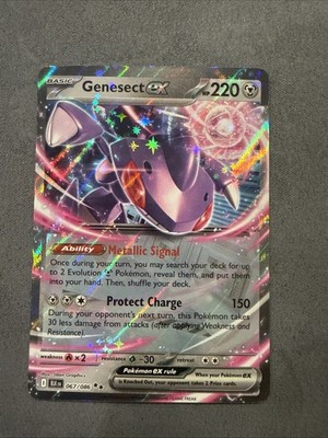 Genesect ex 067/086 Sv: Black Bolt Holo