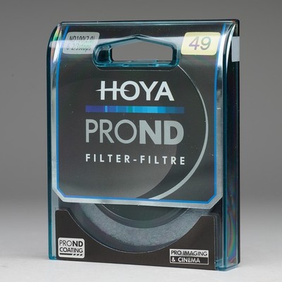 Hoya Pro ND100 Filter, Graufilter 6 2/3 stops, 49 mm