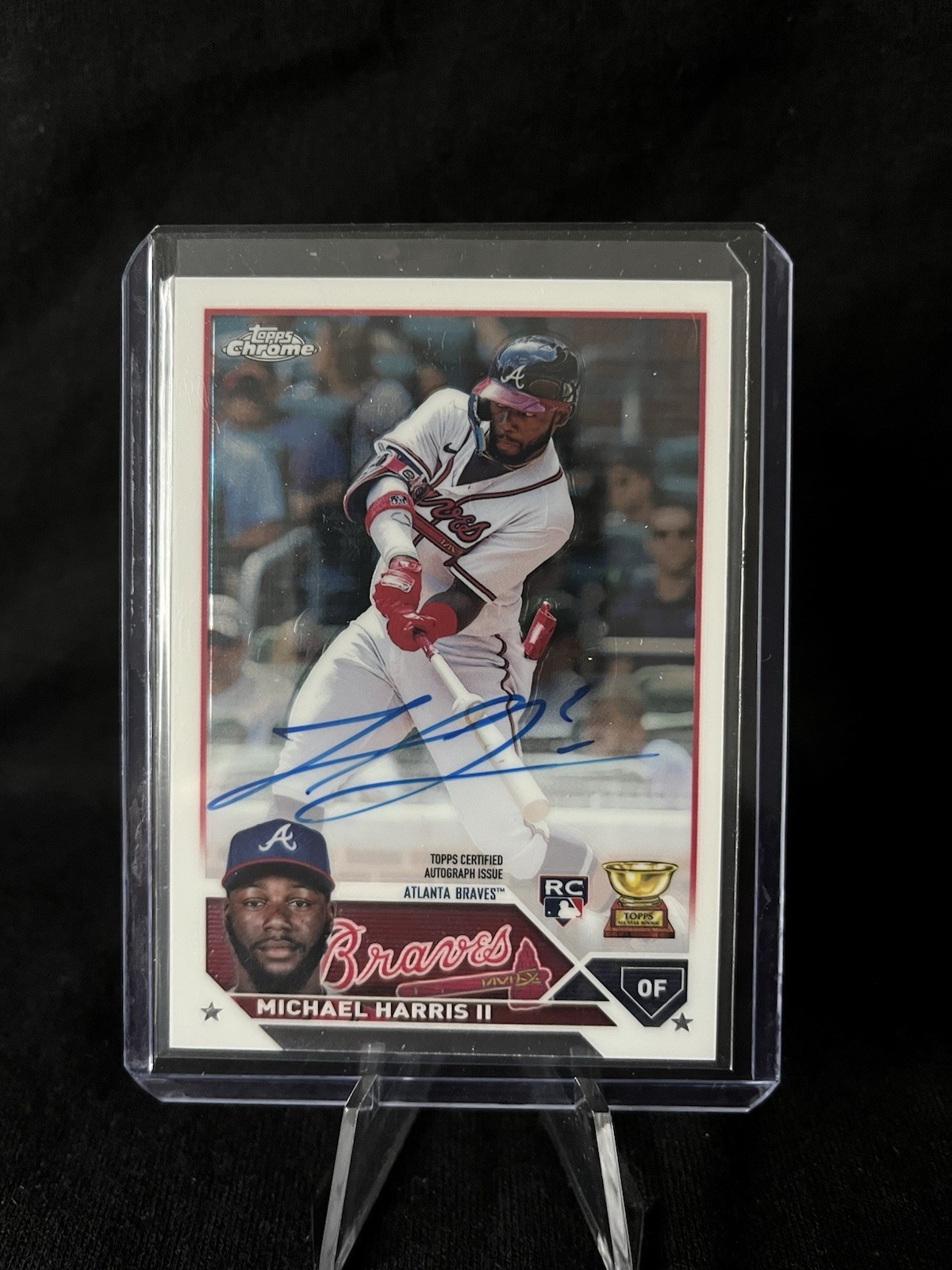 Michael Harris II 2023 Topps Chrome #RA-MH Rookie Autographs Price