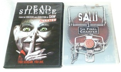 Dead Silence Unrated / Saw The Final Chapter DVD