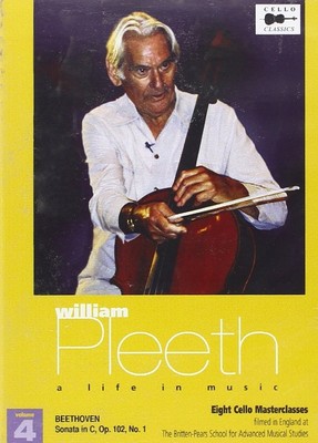 William Pleeth Masterclass Vol. 4 - Beethoven - Sonata In C, O (DVD) (UK IMPORT)