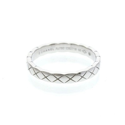 Chanel Coco Crush Ring Mini Model White Gold (18K) Fashion No Ston... BF594783