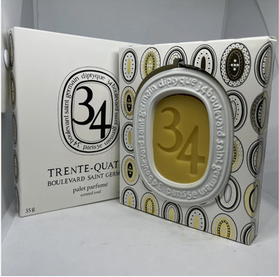 Diptyque Trente Quatre Scented Oval 1.23oz Not Sealed