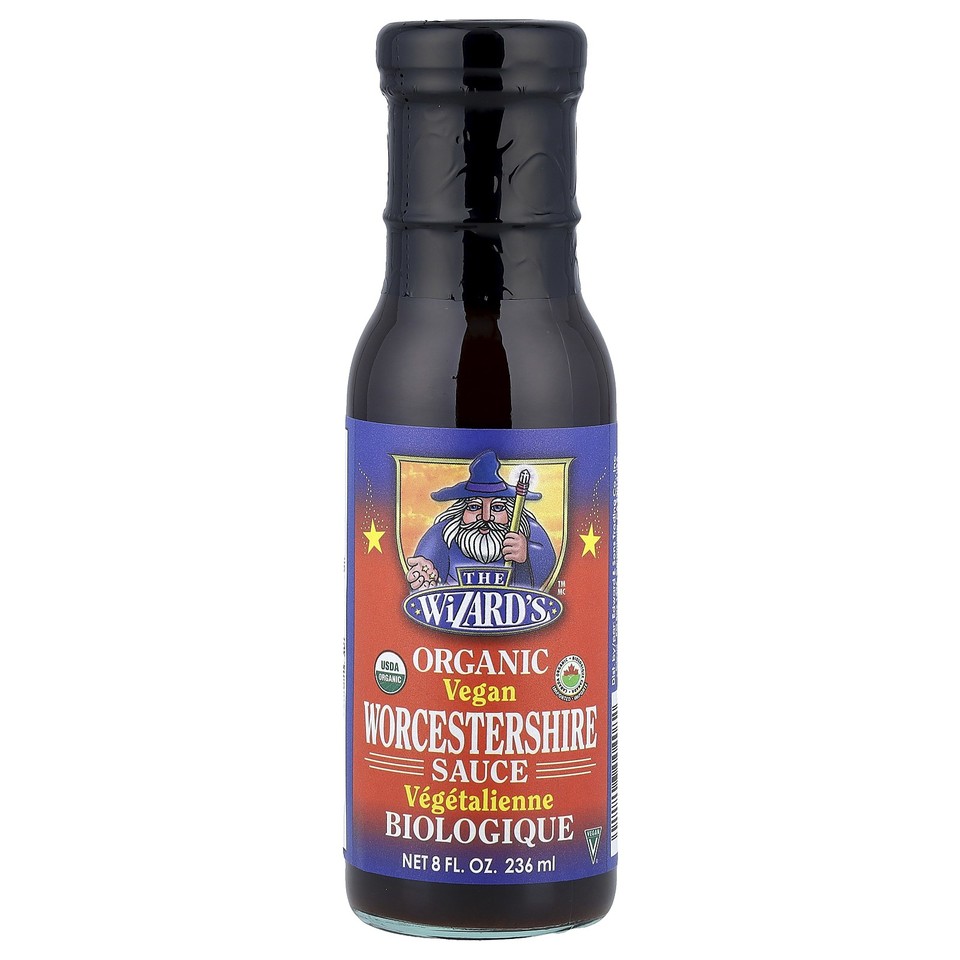 Organic Vegan Worcestershire Sauce, 8 fl oz (236 ml)