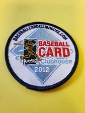 Baseball Card Clubhouse 2012 Patch - Sew On Uniform, Jacket, Shirt, Hat - MLB