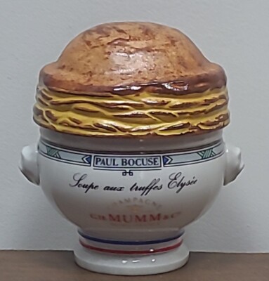 Paul Bocuse Elysee porcelain Soup Bowl & Lid Lion Pillivuyt Vintage New Box
