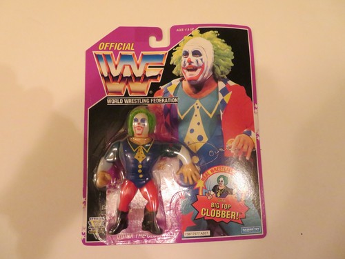 Hasbro WWF Doink the clown moc...