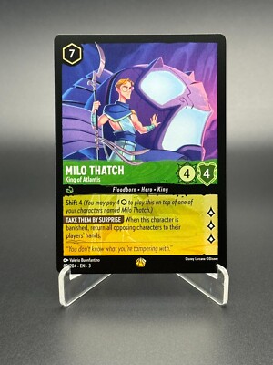 Milo Thatch 80/204 - Into the Inklands - Lorcana TCG