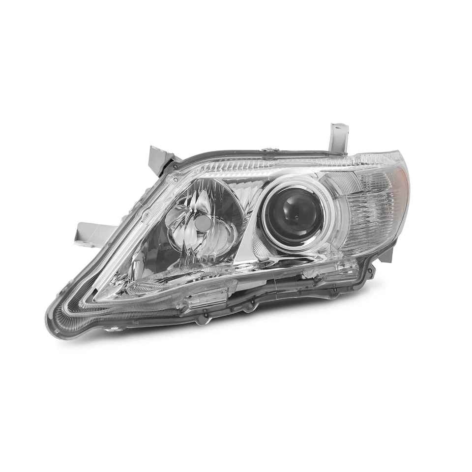 For 2010 2011 Toyota Camry Chrome Projcetor Headlights Replacement Assembly Pair - Image 3 of 4