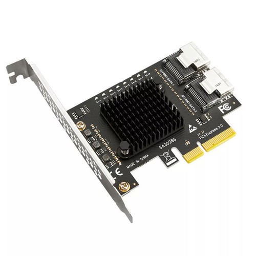 New 20Gbps SFF-8087 Mini-SAS SATA 3.0 Expansion Card 8Ports HDD SSD Cable - Bild 3 von 23