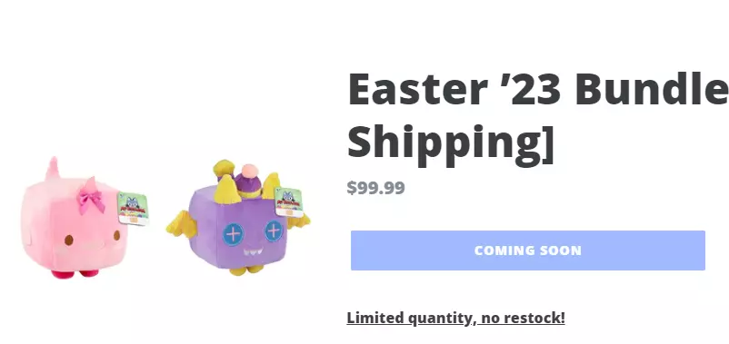 Big Games Pet simulator X Easter 2023 Bundle Pack with CODE! READY TO SHIP