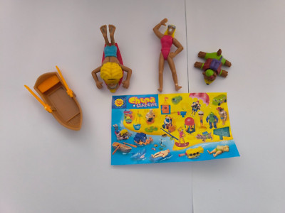 Das 4er Set Chupa Chups Figuren COOL BEACH 2001 + BPZ