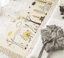 New BoHo cotton runner with tassel long rug carpet bathroom mat Gift kids 2 5ft