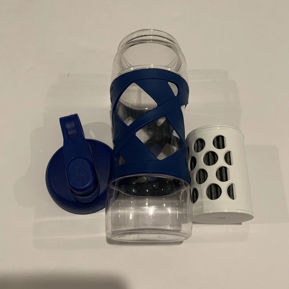 Aquasana Active The Clean Botella de Agua Filtro Botellas de Agua, Azul (Sin Caja) Foto 3 de 3