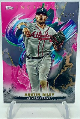2023 TOPPS INCEPTION AUSTIN RILEY Magenta /99 ATLANTA BRAVES | eBay