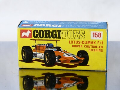 Corgi n° 158 Lotus Climax F1 ancienne boite seule box only 1/43 | eBay