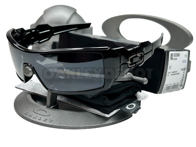   ️ OAKLEY OIL RIG 009081 POLISHED BLACK/BLACK IRIDIUM POLARIZED SUNGLASSES