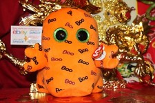 TY BEANIE BOOS GHOULIE THE GHOST.MEDIUM BUDDY.8 1/2".MWNMT.2016.NICE GIFT