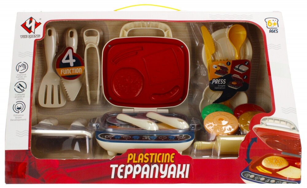 5908275195863 Гриль-машина Masa plastyczna Grill plus akcesoria MEGA CREATIVE 481570 MEGA CR 7590₽
