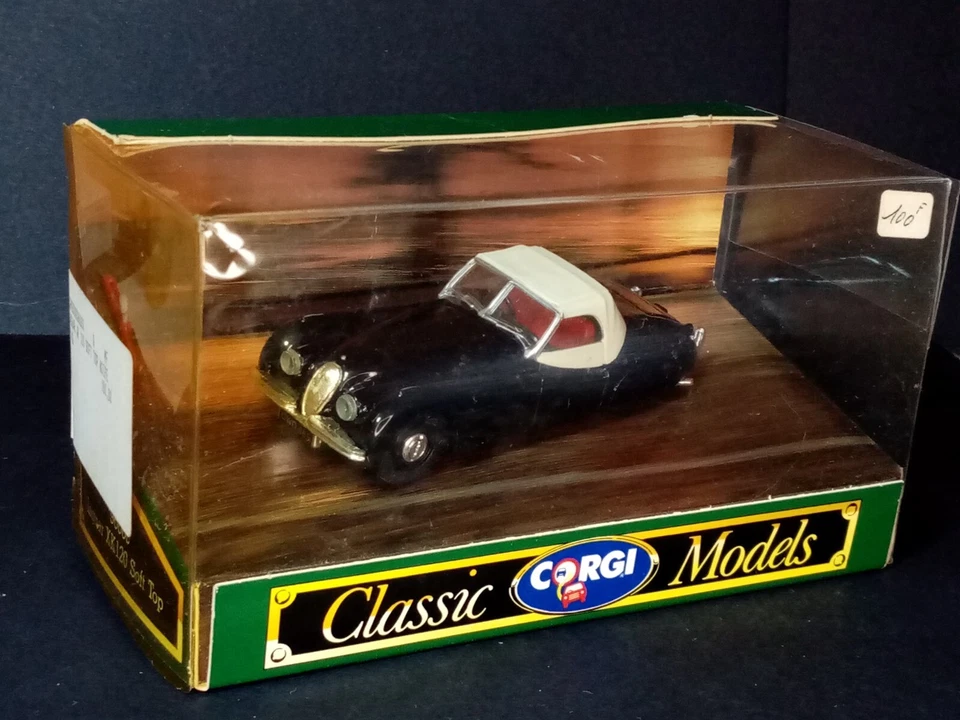 1/43 Jaguar XK 120 soft top 1956 Corgi Classic Models 96060 Made in China - Photo 1/1