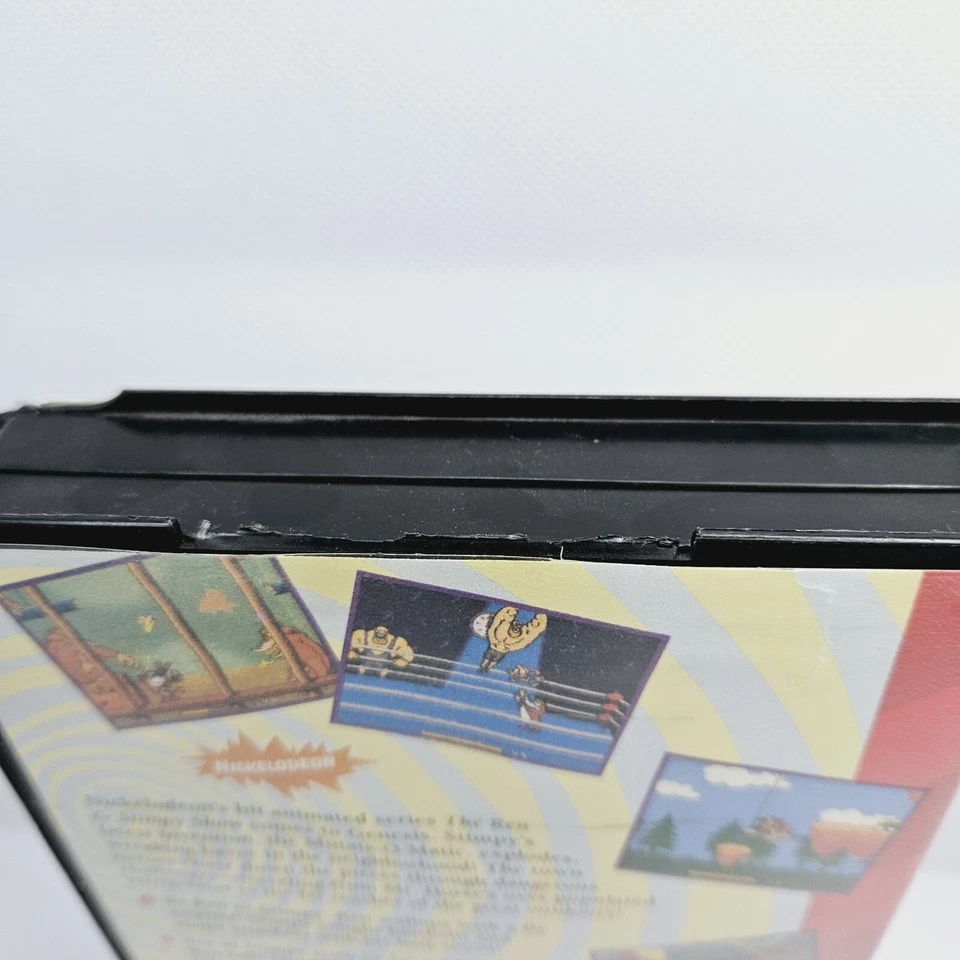 The Red & Stimpy Show: Stimpy’s Invention CIB Sega Genesis Tested Working - Image 3 of 4