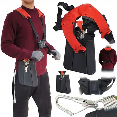 Double bandoulière sangle de transport professionnelle pour débroussailleuse ... - Photo 1/4