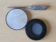 New D.D Adams Tuscarora Legend 3.5" Aluminum/Slate Over Under Turkey Call - NWTF