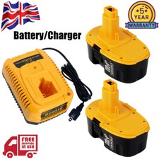 2X 4.8AH For Dewalt 18V XRP DC9096 DE9095 DE9098 DC725 Cordless Battery+Charger
