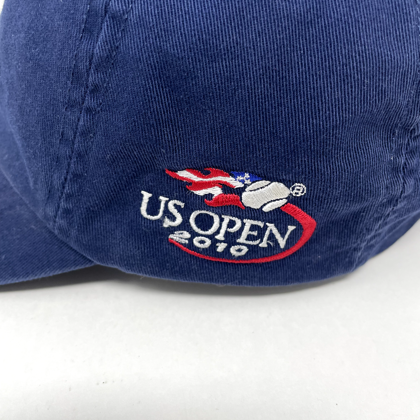 Cappello Polo Ralph Lauren 2010 US Open blu berretto giallo Big Pony Dad Preppy RARO