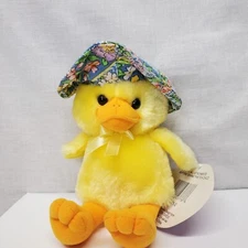 Heartwarmers Musical Medley Vintage Duck Chick Plush Carlton Cards