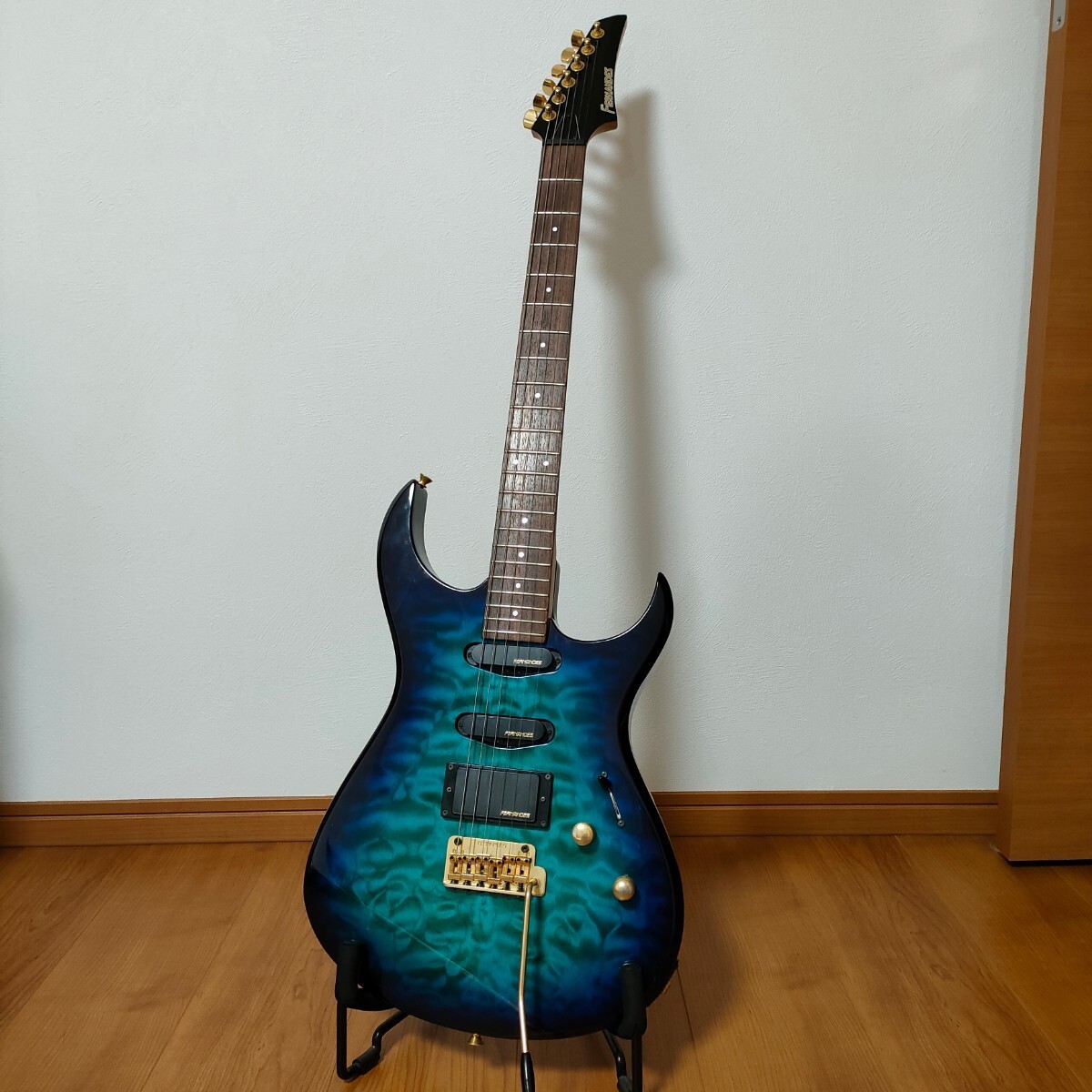 FERNANDES FGZ-420 Quilted Heathered Blue #PC4BQO | eBay