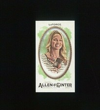 2017 TOPPS ALLEN GINTER MINI A & G BACK #67 ALLIE LAFORCE MODEL SPORTS REPORTER